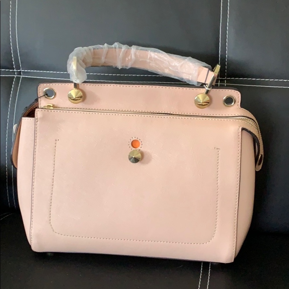 Bag pink. Hard texture